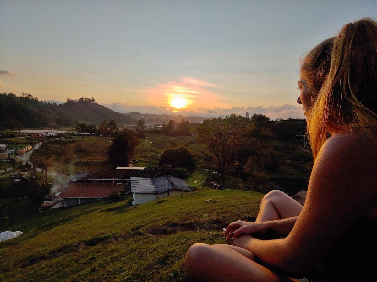 Casa Kayam Art Hostel Coliving Coworking Guatapé Dış mekan fotoğraf