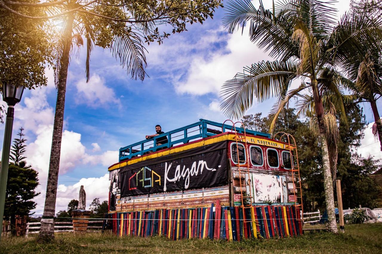 Casa Kayam Art Hostel Coliving Coworking Guatapé Dış mekan fotoğraf