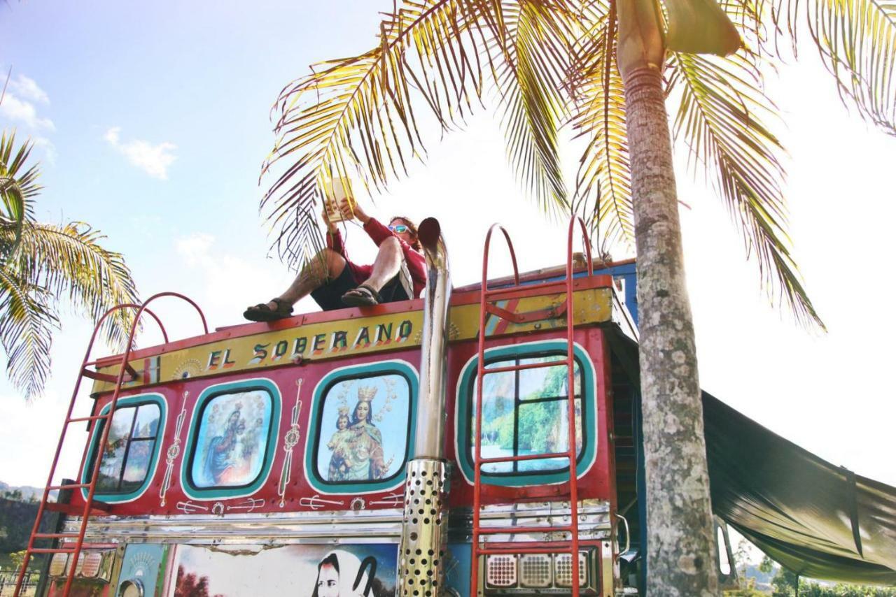 Casa Kayam Art Hostel Coliving Coworking Guatapé Dış mekan fotoğraf